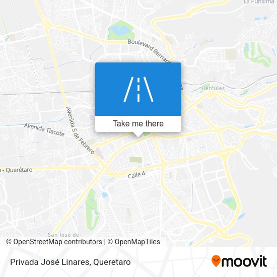 Mapa de Privada José Linares