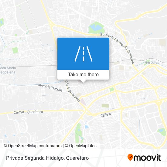 Privada Segunda Hidalgo map