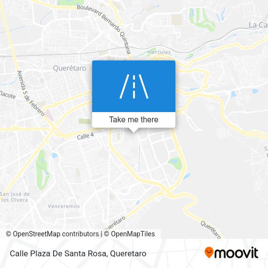 Mapa de Calle Plaza De Santa Rosa