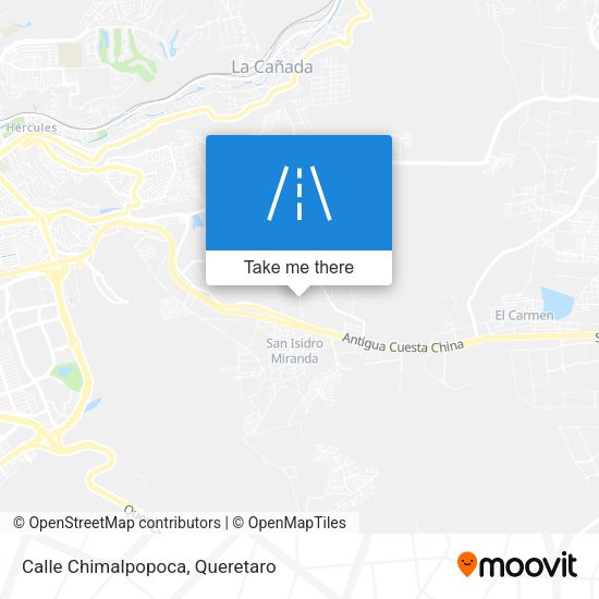 Mapa de Calle Chimalpopoca