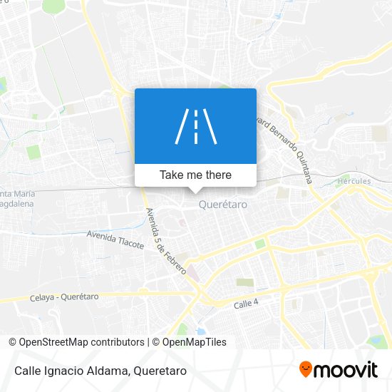Calle Ignacio Aldama map