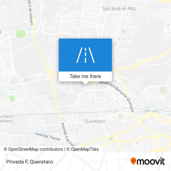 Mapa de Privada F