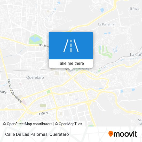Calle De Las Palomas map
