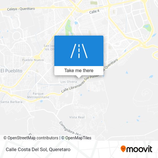 Calle Costa Del Sol map