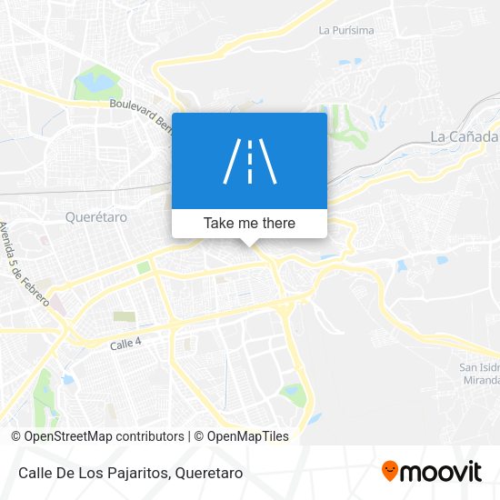 Calle De Los Pajaritos map