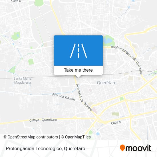 Prolongación Tecnológico map