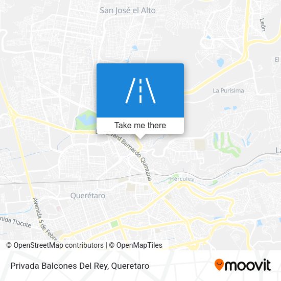 Privada Balcones Del Rey map