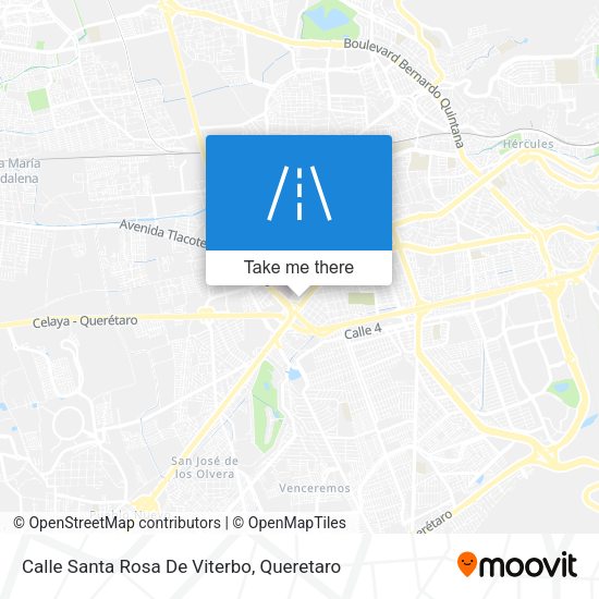 Calle Santa Rosa De Viterbo map