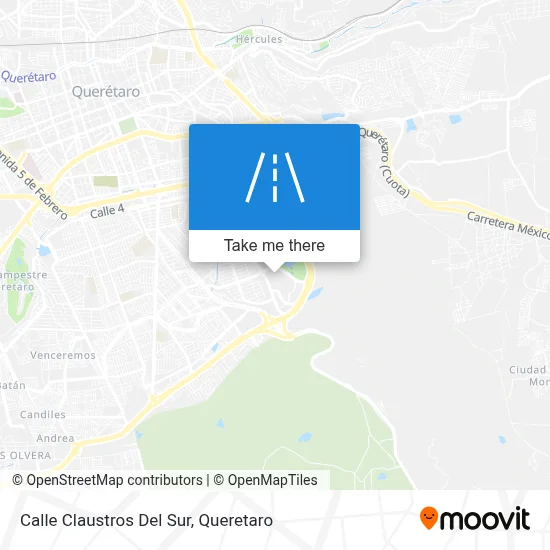 Calle Claustros Del Sur map
