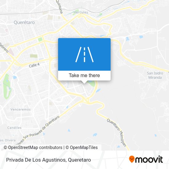 Mapa de Privada De Los Agustinos