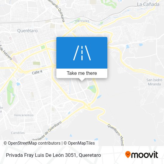 Privada Fray Luis De León 3051 map