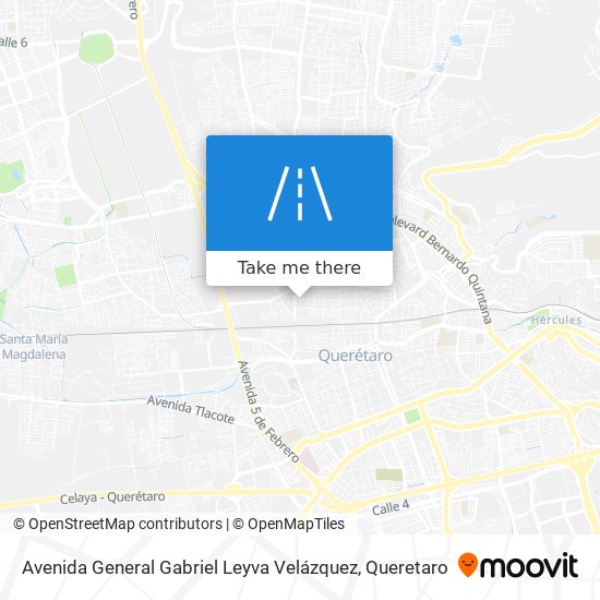 Avenida General Gabriel Leyva Velázquez map