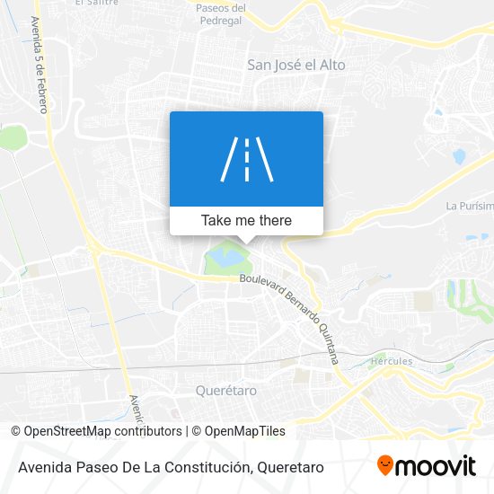 Mapa de Avenida Paseo De La Constitución