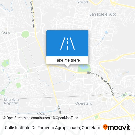 Calle Instituto De Fomento Agropecuario map