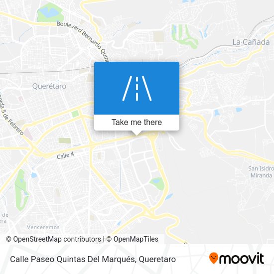 Mapa de Calle Paseo Quintas Del Marqués