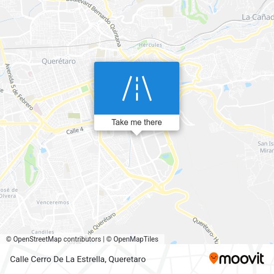 Calle Cerro De La Estrella map