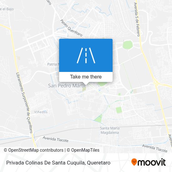 Mapa de Privada Colinas De Santa Cuquila