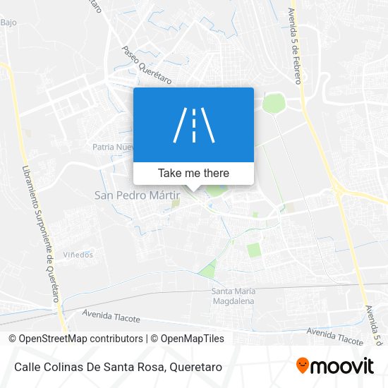 Calle Colinas De Santa Rosa map