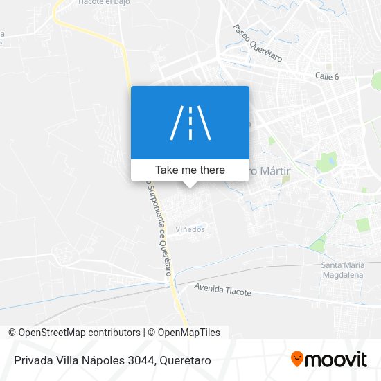 Privada Villa Nápoles 3044 map