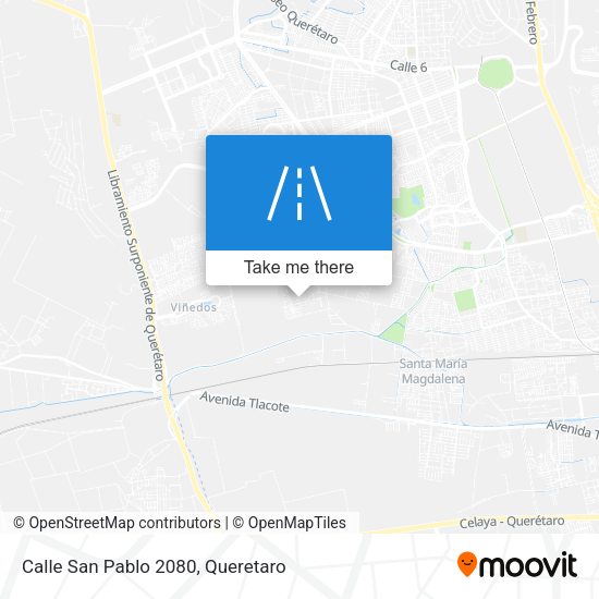 Calle San Pablo 2080 map