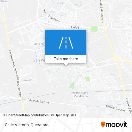 Mapa de Calle Victoria