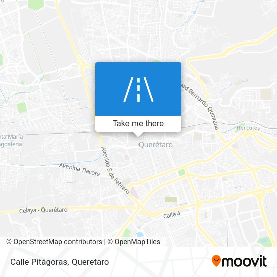 Calle Pitágoras map