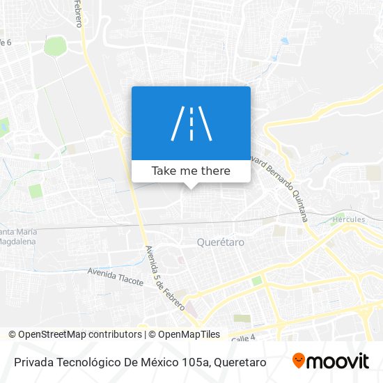 Privada Tecnológico De México 105a map