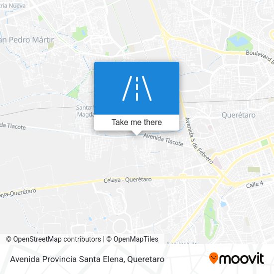 Avenida Provincia Santa Elena map
