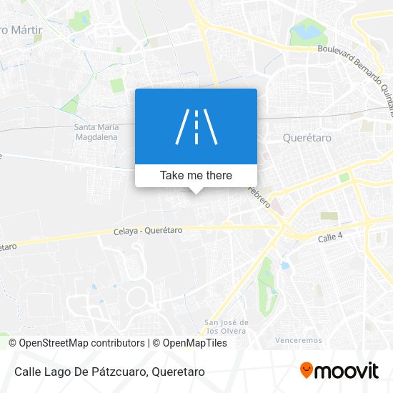Mapa de Calle Lago De Pátzcuaro