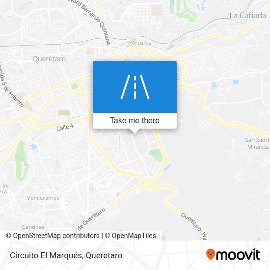 Circuito El Marqués map