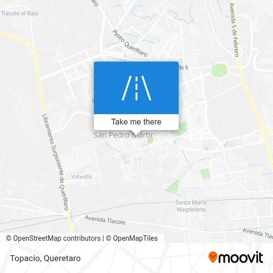 Topacio map