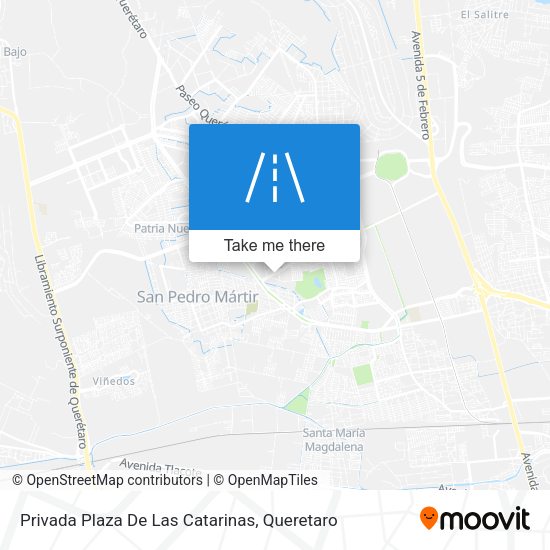 Privada Plaza De Las Catarinas map