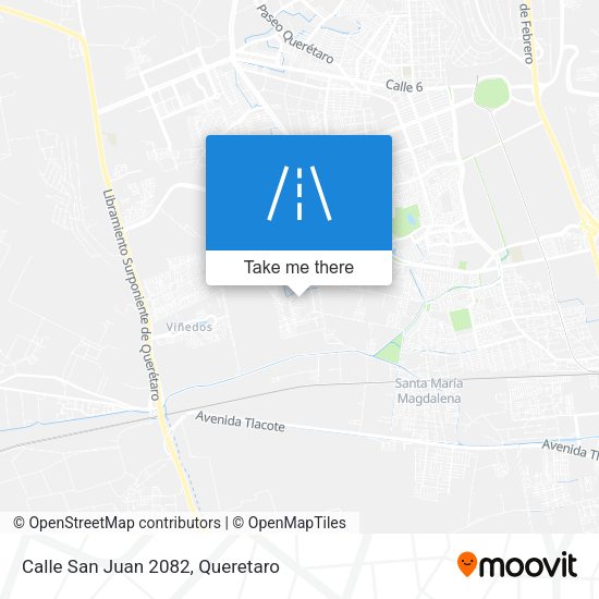 Mapa de Calle San Juan 2082