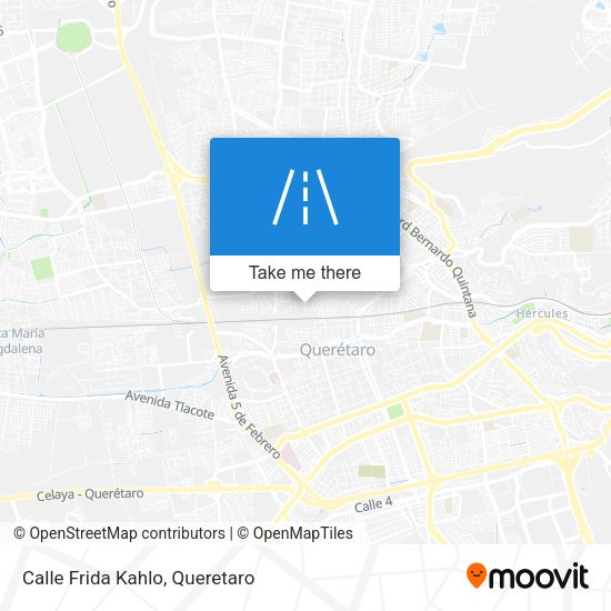 Mapa de Calle Frida Kahlo