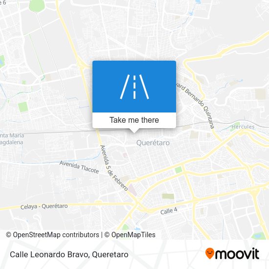 Calle Leonardo Bravo map