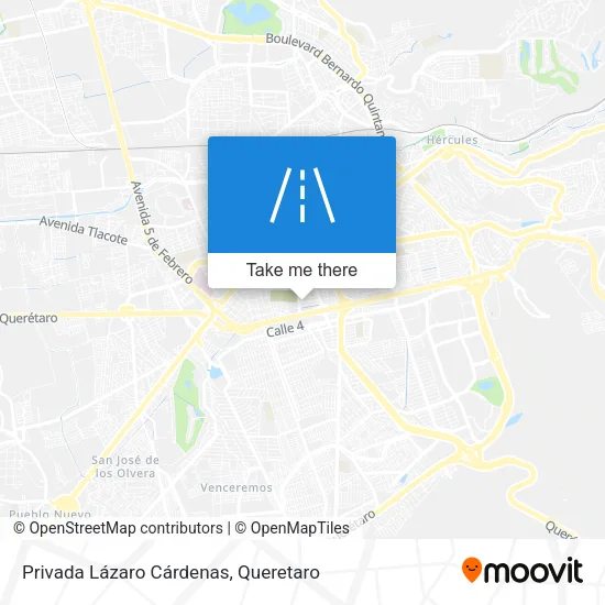 Mapa de Privada Lázaro Cárdenas