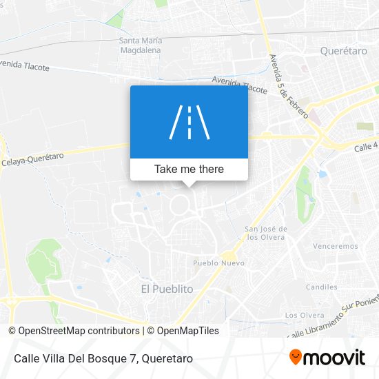 Calle Villa Del Bosque 7 map