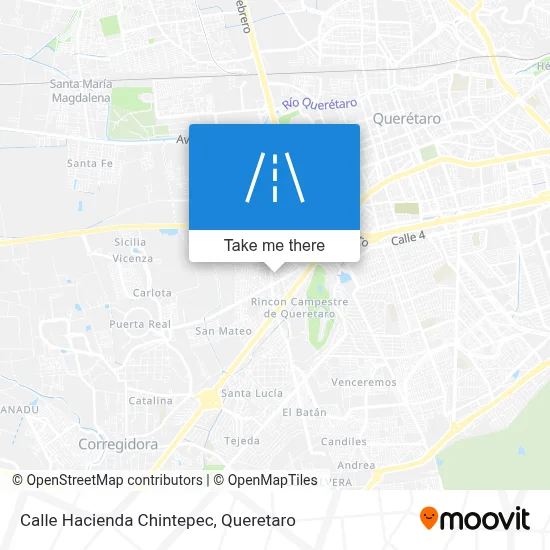 Calle Hacienda Chintepec map