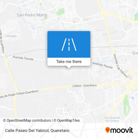 Mapa de Calle Paseo Del Yabirol