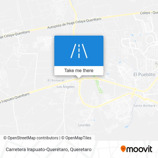 Carretera Irapuato-Querétaro map