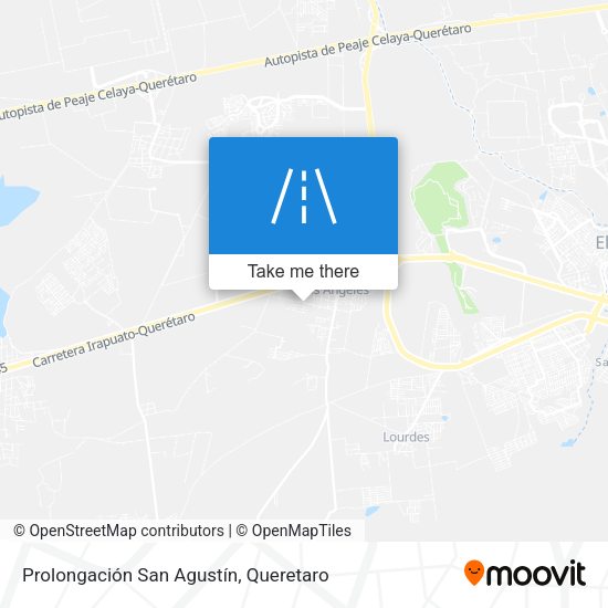 Mapa de Prolongación San Agustín