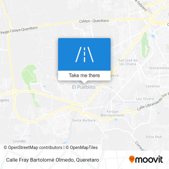 Calle Fray Bartolomé Olmedo map