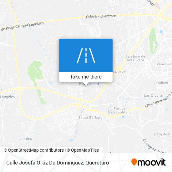 Calle Josefa Ortiz De Domínguez map