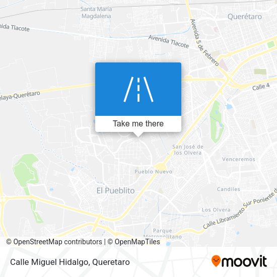 Calle Miguel Hidalgo map