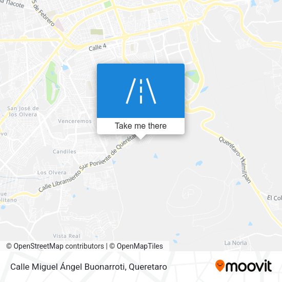 Calle Miguel Ángel Buonarroti map