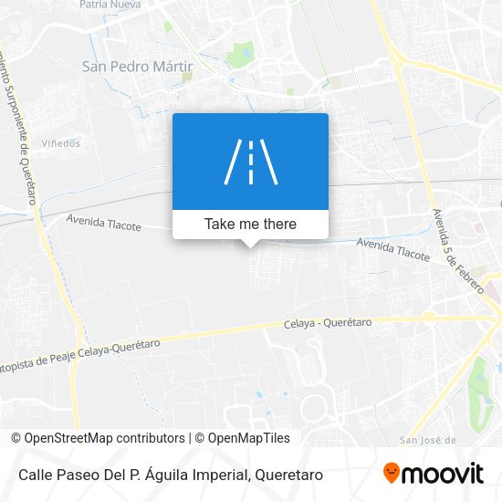 Calle Paseo Del P. Águila Imperial map