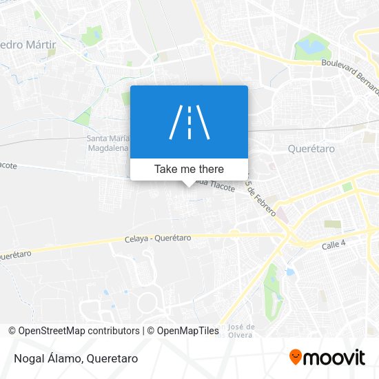 Mapa de Nogal Álamo