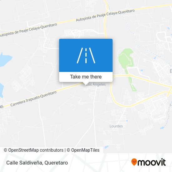 Calle Saldiveña map
