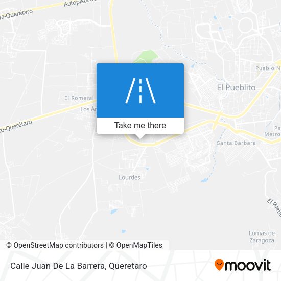 Calle Juan De La Barrera map