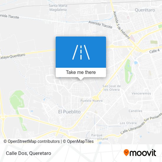 Mapa de Calle Dos